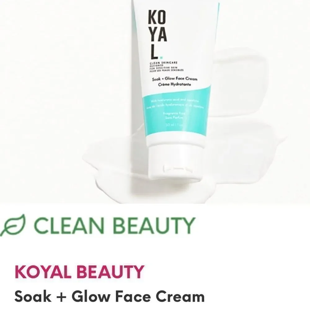 KOYAL BEAUTY NEW 30ml Soak + Glow Face Cream